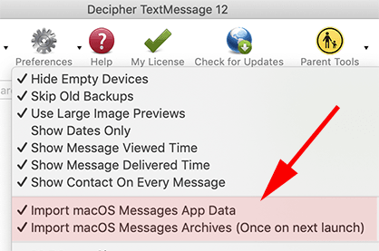 Texting App Macos Import Hushed